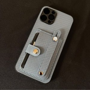 🟢 FREE WITH ANY PURCHASE OVER $10 IPhone 12 Pro Max Wallet Case With Hand Loop